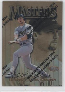 1997 Topps Finest - [Base] #155.2 - Rare - Gold - Mark McGwire