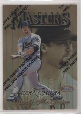 1997 Topps Finest - [Base] #155.2 - Rare - Gold - Mark McGwire