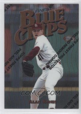 1997 Topps Finest - [Base] #208 - Common - Bronze - Alan Benes