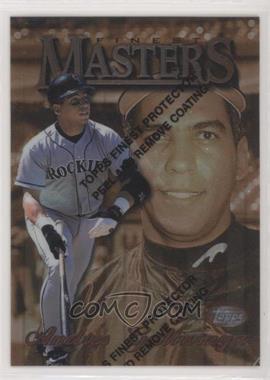 1997 Topps Finest - [Base] #223 - Common - Bronze - Andres Galarraga