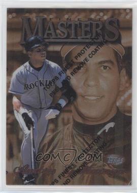 1997 Topps Finest - [Base] #223 - Common - Bronze - Andres Galarraga