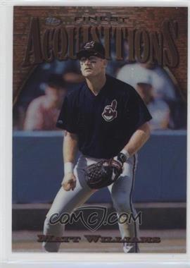 1997 Topps Finest - [Base] #253 - Common - Bronze - Matt Williams