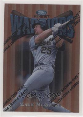 1997 Topps Finest - [Base] #30 - Common - Bronze - Mark McGwire