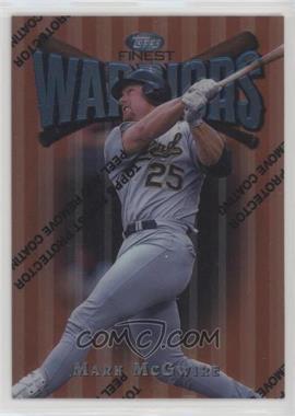 1997 Topps Finest - [Base] #30 - Common - Bronze - Mark McGwire