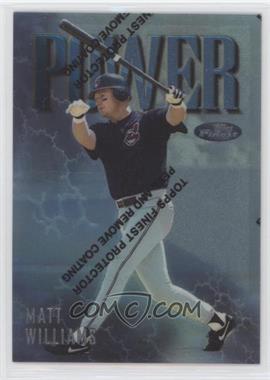 1997 Topps Finest - [Base] #308 - Uncommon - Silver - Matt Williams