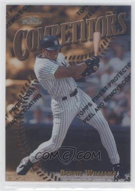 1997 Topps Finest - [Base] #331 - Rare - Gold - Bernie Williams