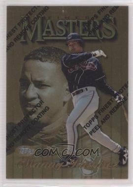 1997 Topps Finest - [Base] #349 - Rare - Gold - Manny Ramirez