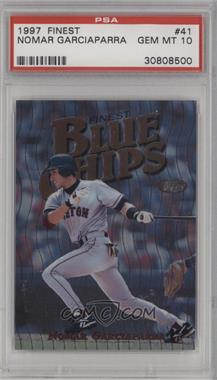 1997 Topps Finest - [Base] #41 - Common - Bronze - Nomar Garciaparra [PSA 10 GEM MT]