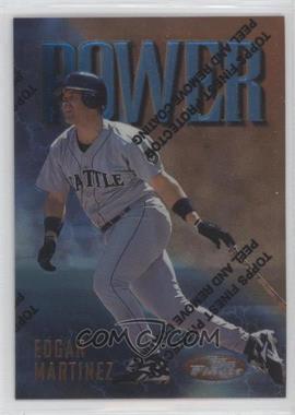 1997 Topps Finest - [Base] #99 - Common - Bronze - Edgar Martinez