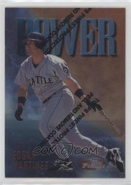 1997 Topps Finest - [Base] #99 - Common - Bronze - Edgar Martinez