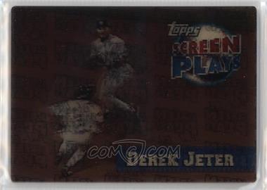1997 Topps Screen Plays - [Base] #_DEJE - Derek Jeter