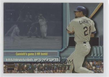 1997 Topps Stadium Club - Instavision - Members Only #I18 - Ken Caminiti