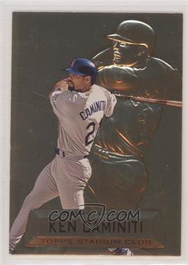 1997 Topps Stadium Club - Pure Gold - Members Only #PG 12 - Ken Caminiti