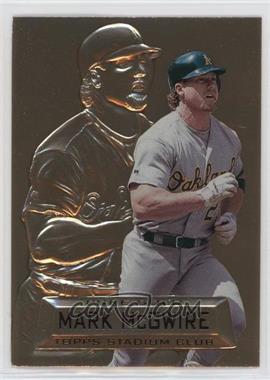 1997 Topps Stadium Club - Pure Gold - Members Only #PG 8 - Mark McGwire