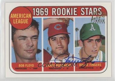 1997 Topps Stars - Rookie Reprints - Autographs #5 - Bobby Floyd, Larry Burchart, Rollie Fingers