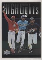 Ozzie Smith, Andre Dawson, Kirby Puckett