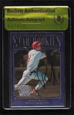 1997 Upper Deck - [Base] #229 - Scott Rolen [BAS Seal of Authenticity]