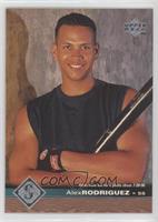 Alex Rodriguez (Derek Jeter on Back of Card)