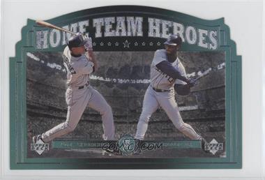 1997 Upper Deck - Home Team Heroes Jumbos #HT1 - Alex Rodriguez, Ken Griffey Jr.