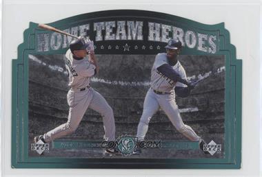 1997 Upper Deck - Home Team Heroes Jumbos #HT1 - Alex Rodriguez, Ken Griffey Jr.