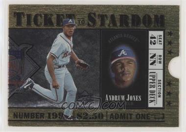 1997 Upper Deck - Ticket to Stardom #TS14 - Andruw Jones [Noted]
