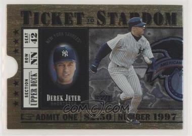 1997 Upper Deck - Ticket to Stardom #TS5 - Derek Jeter