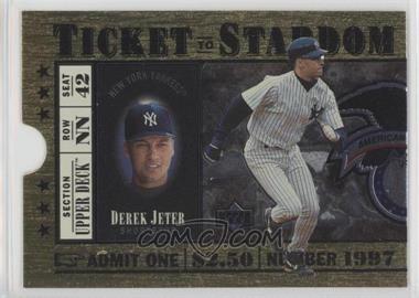 1997 Upper Deck - Ticket to Stardom #TS5 - Derek Jeter