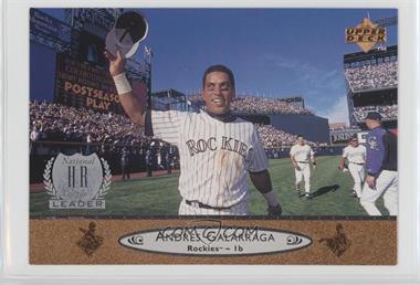 1997 Upper Deck Award Winner Jumbos - [Base] #4 - Andres Galarraga [Noted]