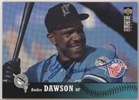 Andre Dawson [BAS Beckett Auth Sticker]