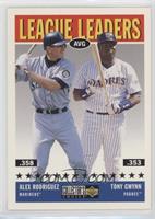 Alex Rodriguez, Tony Gwynn