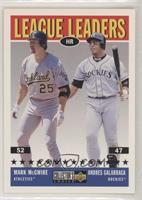 Andres Galarraga, Mark McGwire