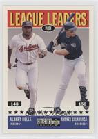 Albert Belle, Andres Galarraga