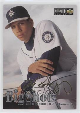 1997 Upper Deck Collector's Choice - Big Shots - Gold Signature #5 - Alex Rodriguez