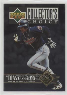 1997 Upper Deck Collector's Choice - Toast of the Town #T13 - Manny Ramirez