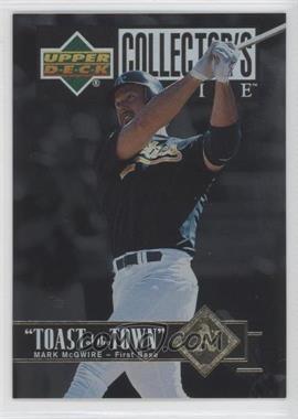 1997 Upper Deck Collector's Choice - Toast of the Town #T22 - Mark McGwire