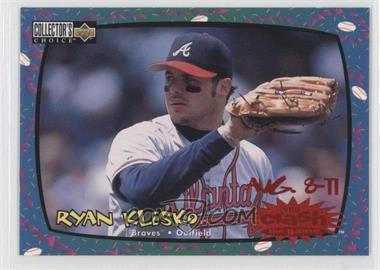 1997 Upper Deck Collector's Choice - You Crash the Game #CG1.2 - Ryan Klesko (August 8-11)