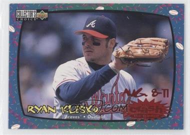 1997 Upper Deck Collector's Choice - You Crash the Game #CG1.2 - Ryan Klesko (August 8-11)