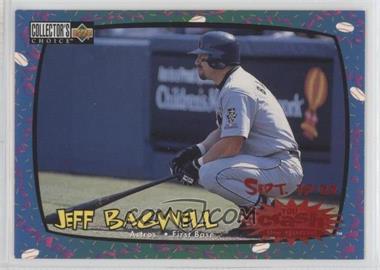 1997 Upper Deck Collector's Choice - You Crash the Game #CG18.2 - Jeff Bagwell (September 19-22)
