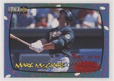 1997 Upper Deck Collector's Choice - You Crash the Game #CG24.3 - Mark McGwire (September 19-22)