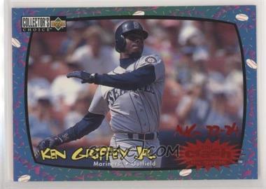 1997 Upper Deck Collector's Choice - You Crash the Game #CG28.1 - Ken Griffey Jr. (August 22-24)