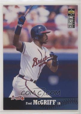1997 Upper Deck Collector's Choice Team Sets - Atlanta Braves #AB3 - Fred McGriff