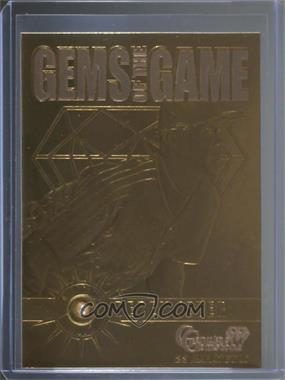 1998-99 Bleachers/Score Board Gems of the Game 23K Gold Cards - [Base] #_DEJE - Derek Jeter /1998