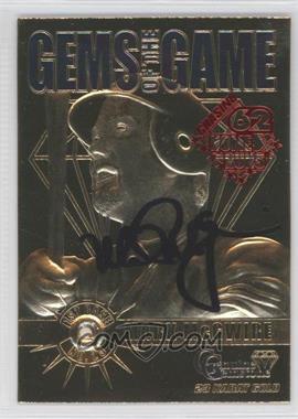 1998-99 Bleachers/Score Board Gems of the Game 23K Gold Cards - [Base] #25 - Mark McGwire /6262