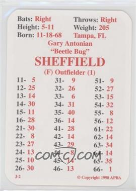 1998 APBA Baseball 1998 Season - [Base] #_GASH - Gary Sheffield