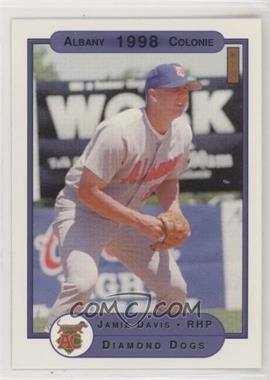 1998 Albany-Colonie Diamond Dogs Team Issue - [Base] #19 - Jamie Davis