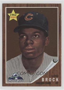 1998 All-Star FanFest Tribute to Lou Brock - [Base] #1 - Lou Brock (1962 Topps)