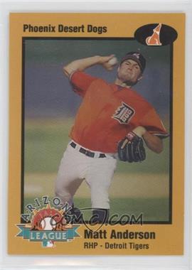 1998 Arizona Fall League Prospects - [Base] - Gold #20 - Matt Anderson