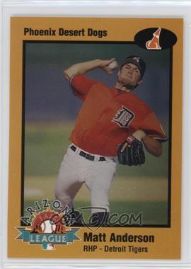 1998 Arizona Fall League Prospects - [Base] - Gold #20 - Matt Anderson