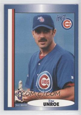 1998 Blueline Iowa Cubs - [Base] #25 - Tim Unroe