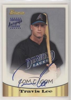 1998 Bowman - Autograph - Blue Foil #48 - Travis Lee